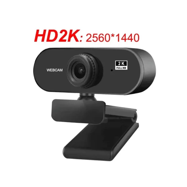 2K 1080P 720P 480P HD Webcam for Desktop Laptop Computer Mini USB Web Camera with Microphones Web Cam Cover for Youtube Skype - Image 10