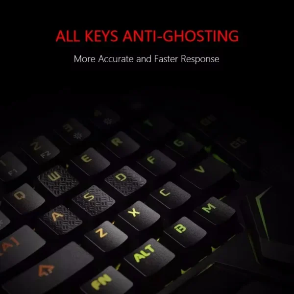 35 Keys Usb Keyboard One-Handed Wired Rgb Luminous Gaming Keyboards for Tablet Colorful Ergonomics Gamer Keypad Hand Rest - Image 4