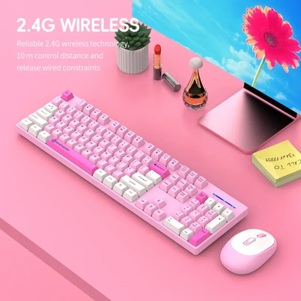 Unsharkable & Shipadoo Keyboard Gaming Wireless Laptop Desktops PC Computer Office Accessories Free wireless mouse With Numpad - Image 5