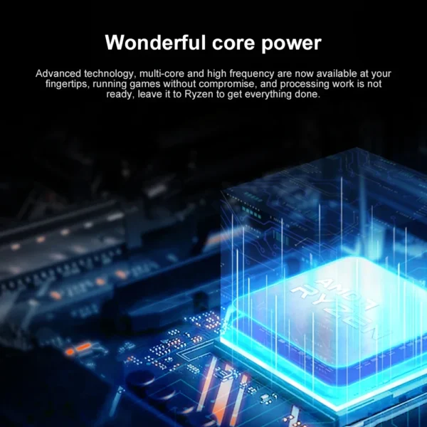 AMD Ryzen 5 5500 R5 5500 3.6 GHz 6-Core 12-Thread CPU Processor 7NM L3=16M 100-000000457 Socket AM4 No Fan - Image 2