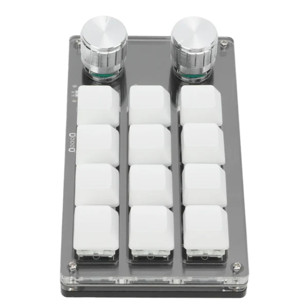 Mechanical Gaming Keypad One Handed Macro Mechanical Keyboard 12 Key Multifunction DIY Programmable Keypad for Office Gaming - Image 6